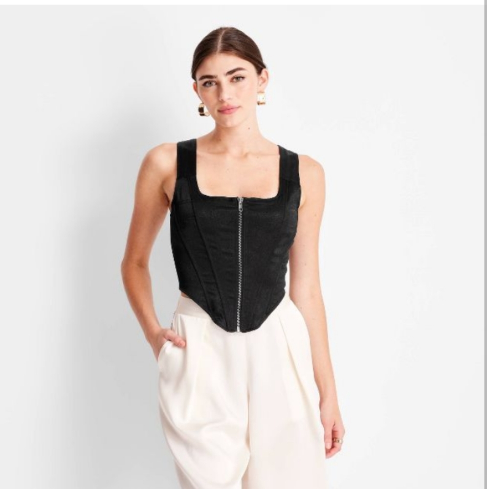 Kahlana Barfied Brown bustier top